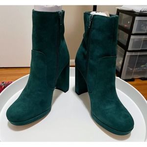 JustFab Ilsa Platform Heeled-Bootie / Size 9.5